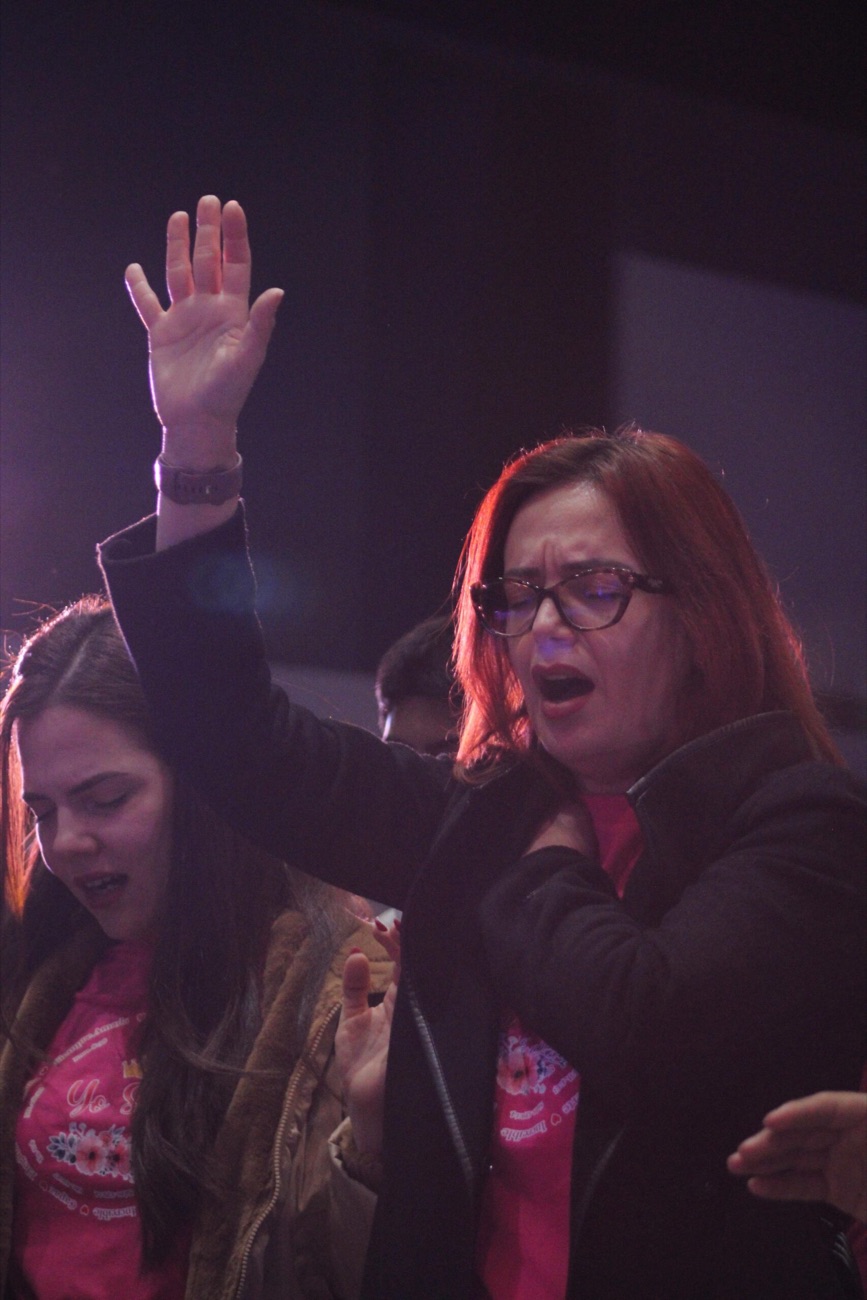 Momento del encuentro Cara a Cara de mujeres